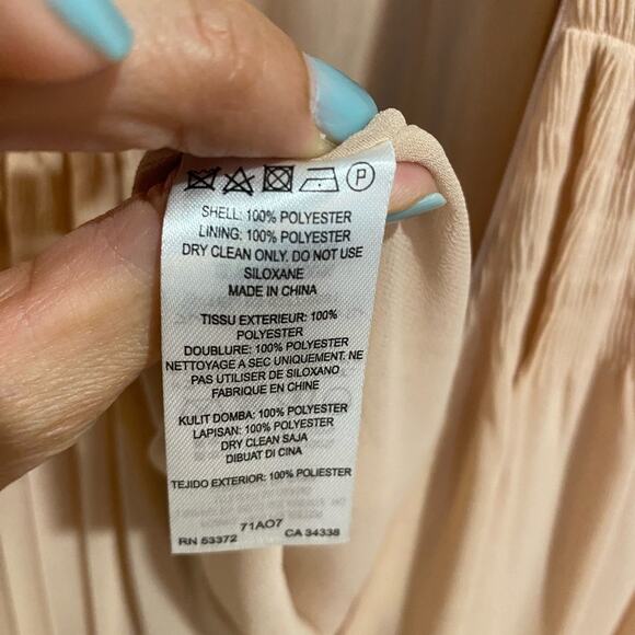 French Connection Intimate Pink Spell On You Maxi Dress Sz 4 - Picture 6 of 13